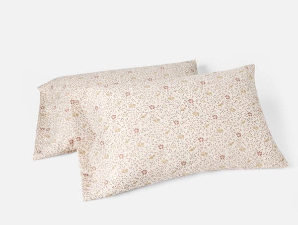 Organic Print Percale Pillowcases