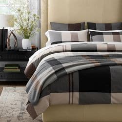 Grayson Plaid Duvet And Shams