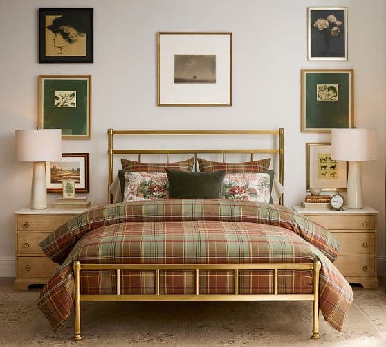 Woodrow Plaid Duvet Cover