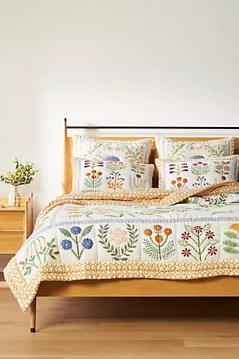 Ellen Merchant Cotton Voile Cottage Quilt