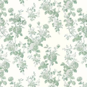 Eloise floral - sage green