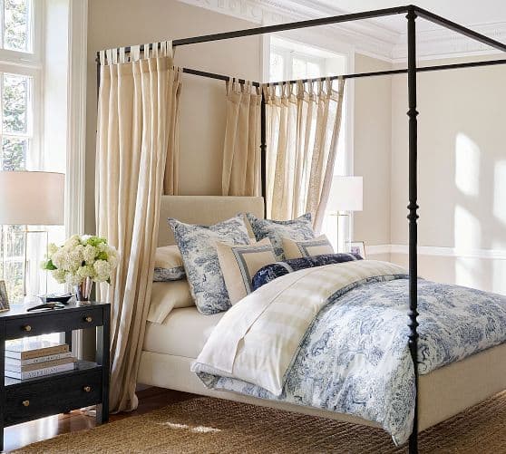 Brandon Maxwell Groveland Toile Reversible Duvet Cover